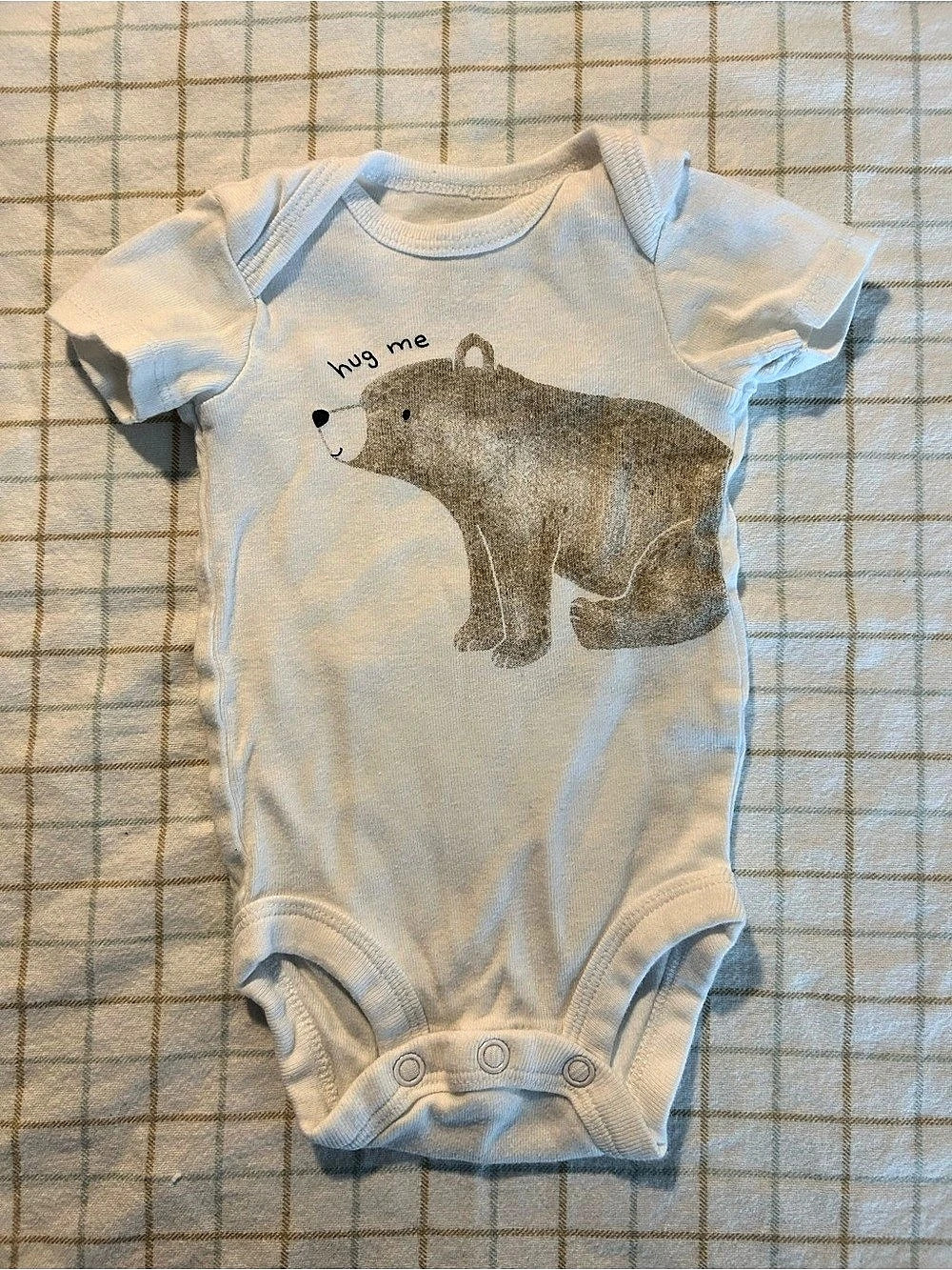 Carter's Bear Graphic Bodysuit Baby Newborn (0M)